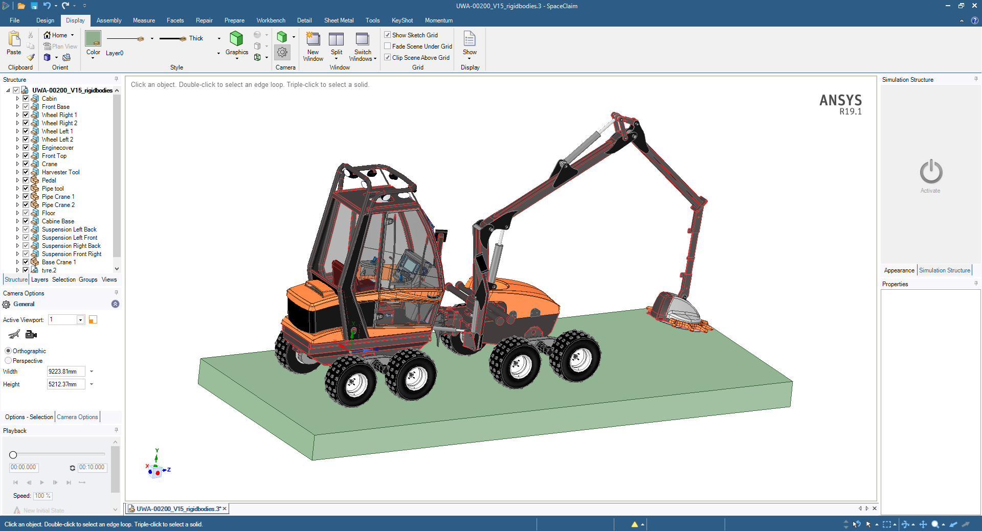 Harvester CAD